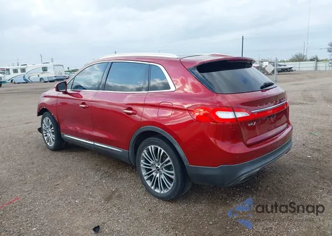 2016 Lincoln Mkx Reserve z USA, uszkodzony, nr VIN 2LMTJ6LR5GBL82249